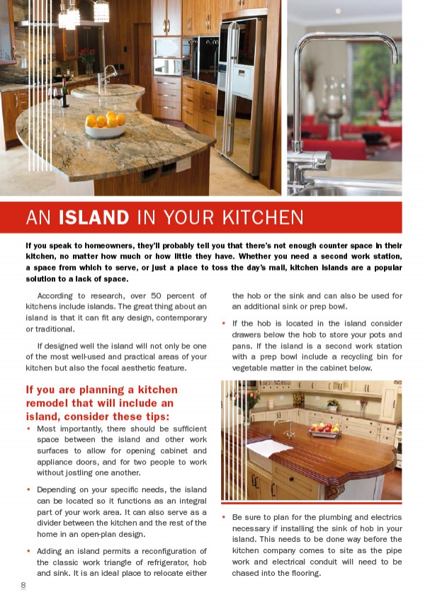 An Island in your kitchen