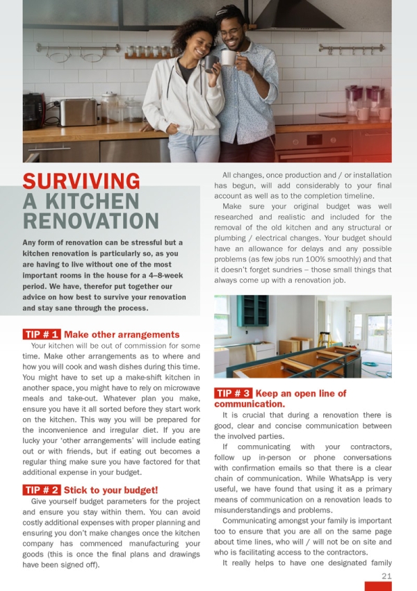 Surviving a Kitchen Renovation