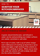 How to keep your kitchen sterilised without damaging the finishes