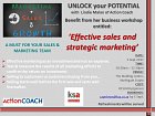 KSA CT to host a sales and marketing workshop with Action Coach