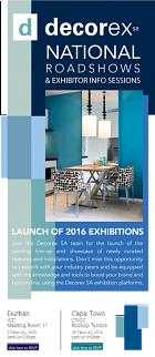 Don't miss the CT leg of the Decorex roadshow