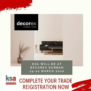 Don't forget your trade registration for Decorex Durban