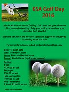 Book now for the KSA CT golf day