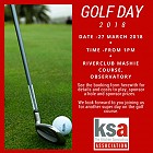 Bookings are open for the KSA CT Golf day