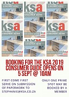 Bookings for the 2019 KSA Consumer Guide open soon