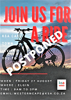 KSA CT Mountain Biking event postponed