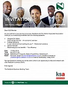 KSA CT and Nedbank business breakfast